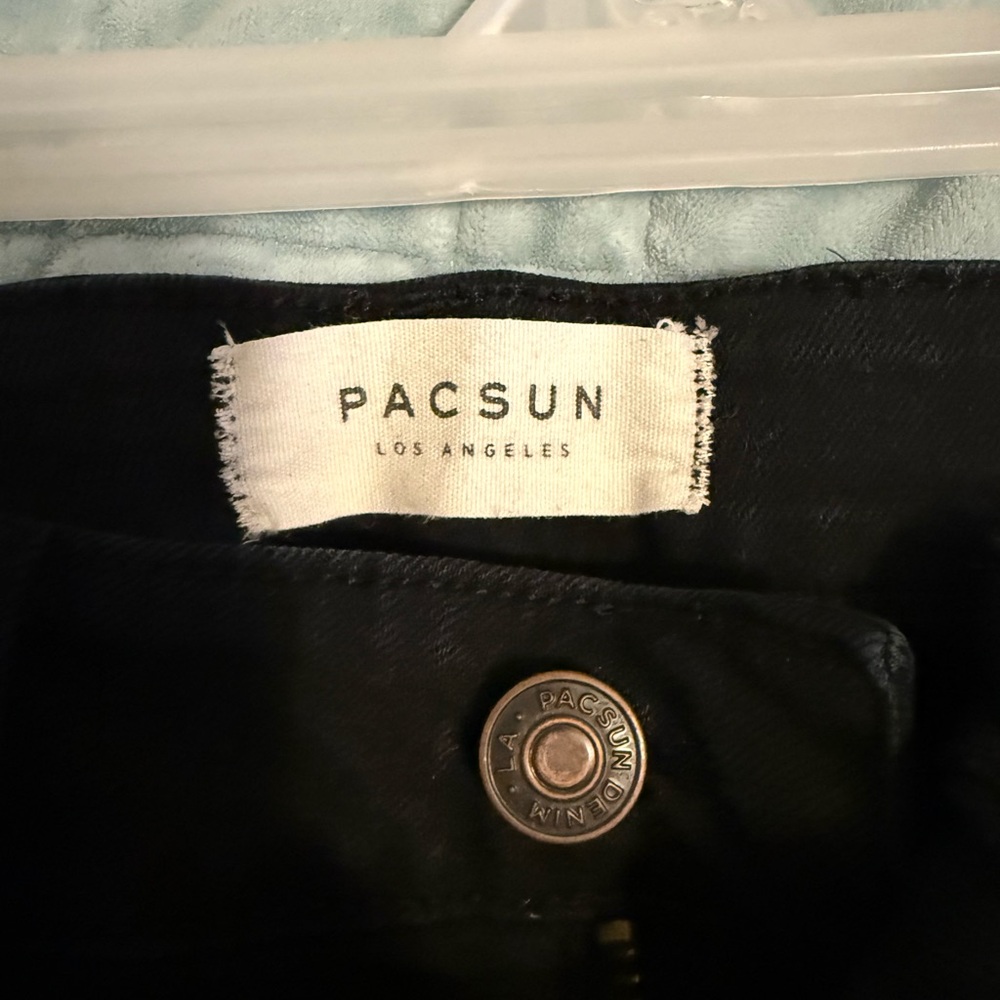 PacSun Women's Dark Black Skinny Jeans